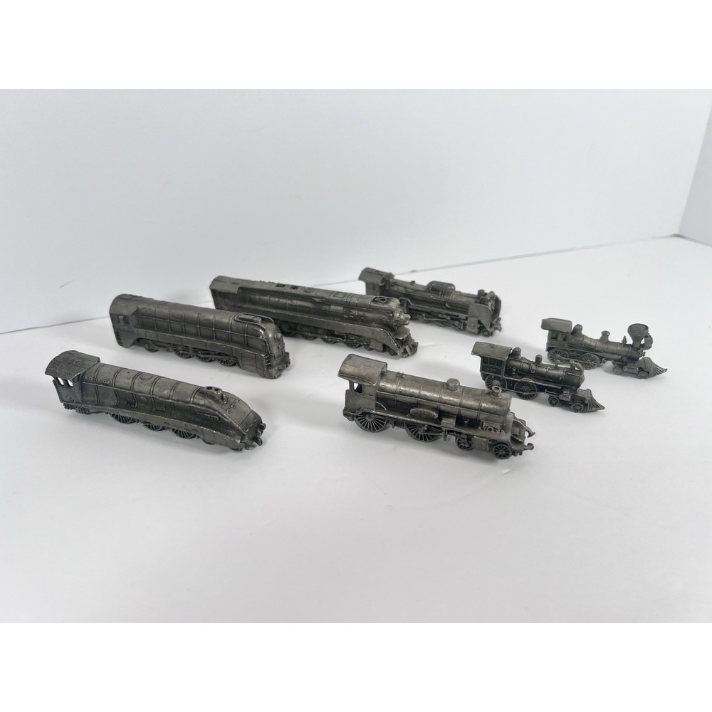 Franklin Mint Pewter Locomotives The World's Greatest Locomotives Collection VTG